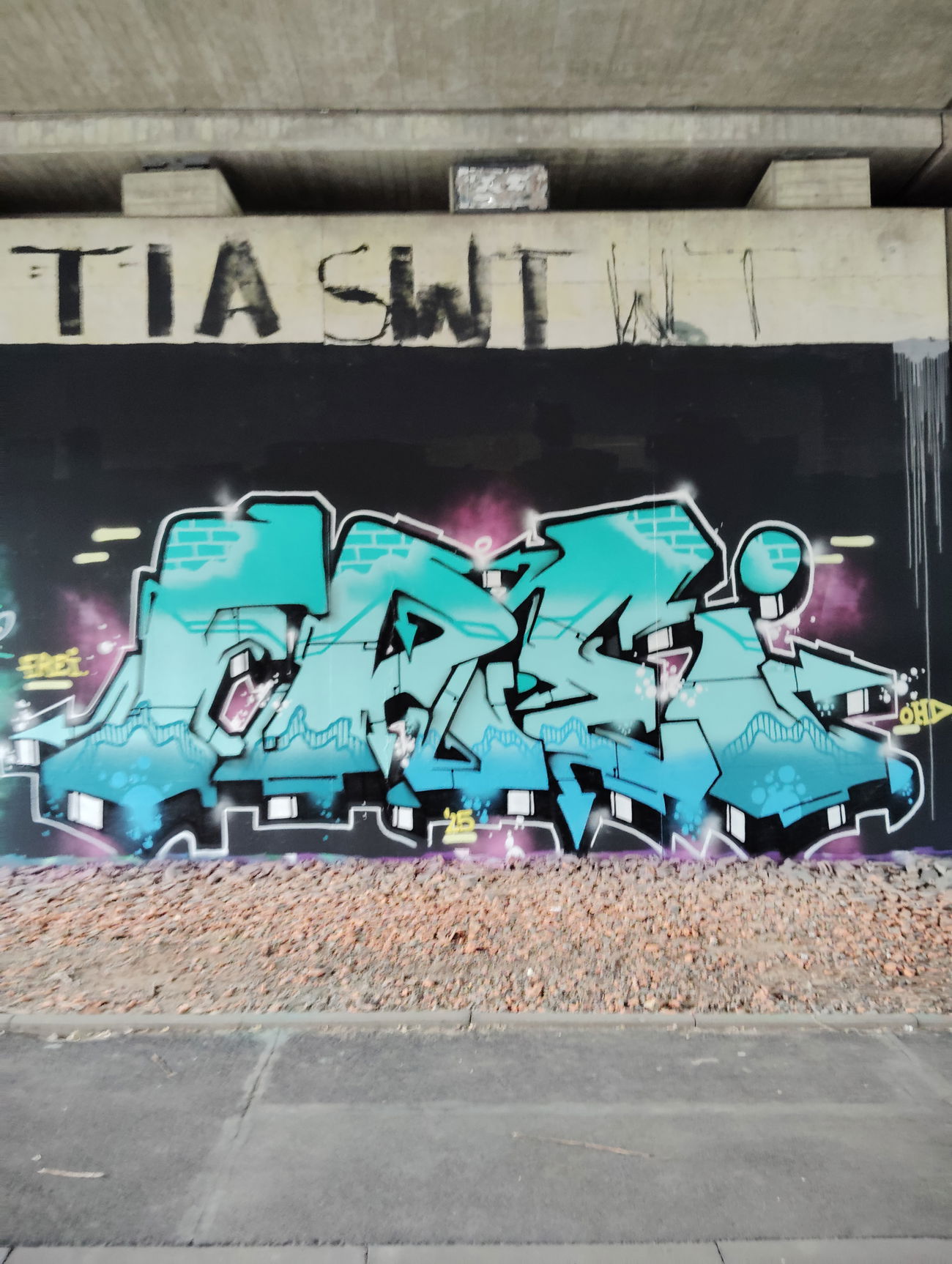 Graffiti Wall in Kassel - Photo by Frei83er (2025)