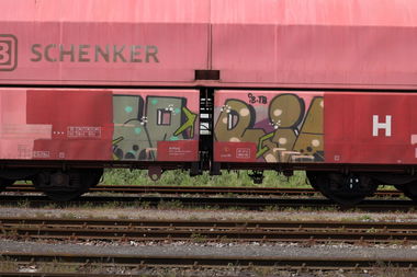 Graffiti Train - Photo by FreightsRipper - tarif, fr8, freight