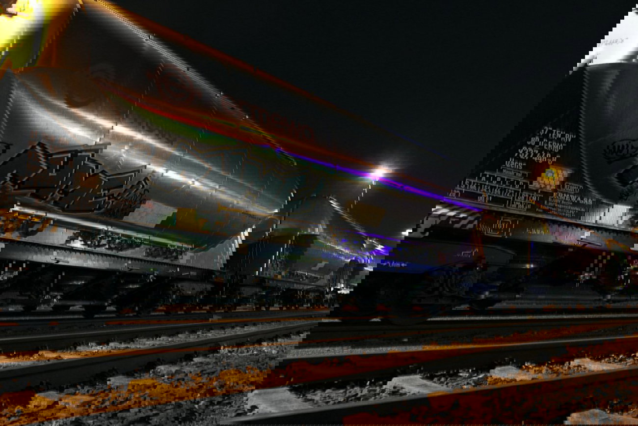 Graffiti Train - Photo by FreightsRipper - fume, fr8, freight