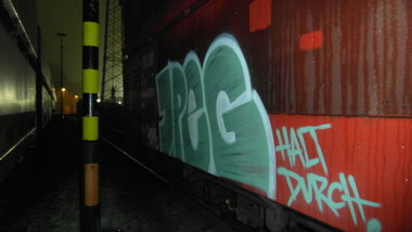 Graffiti Train - Photo by FreightsRipper - jpeg, freight, train