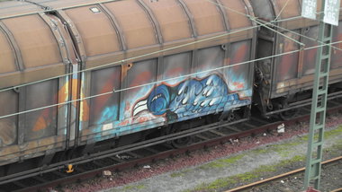 Graffiti Train - Photo by FreightsRipper
