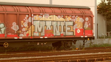 Graffiti Train - Photo by FreightsRipper - manie, fr8, freight