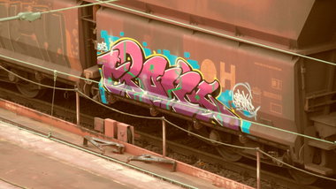 Graffiti Train - Photo by FreightsRipper - crank, fr8, freight
