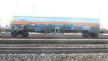 Graffiti Train - Photo by FreightsRipper - fr8, freight
