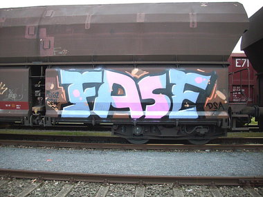 Graffiti Train - Photo by FreightsRipper - fase, freight, train