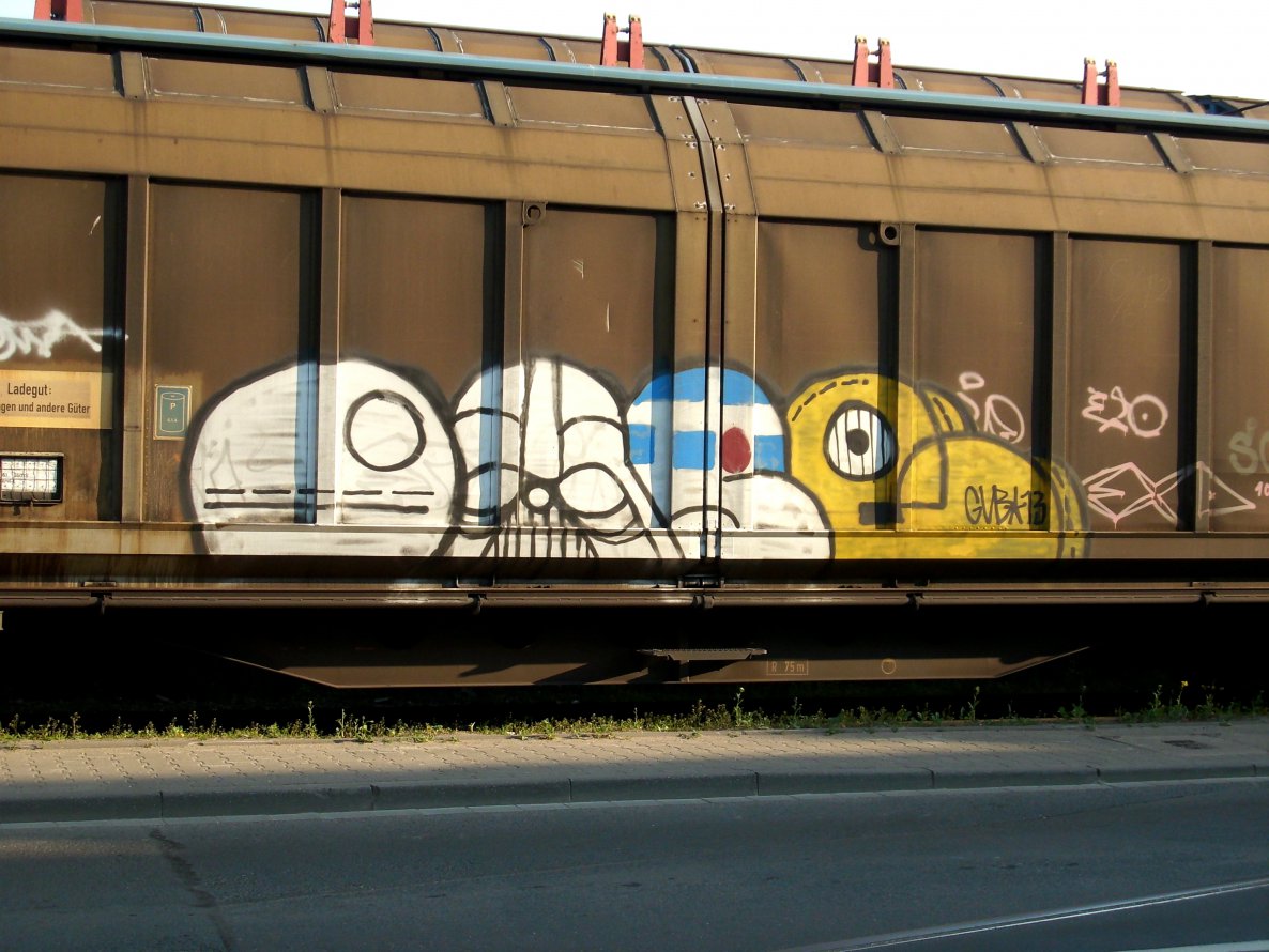 Graffiti Train - Photo by FreightsRipper - oase, fr8, freight