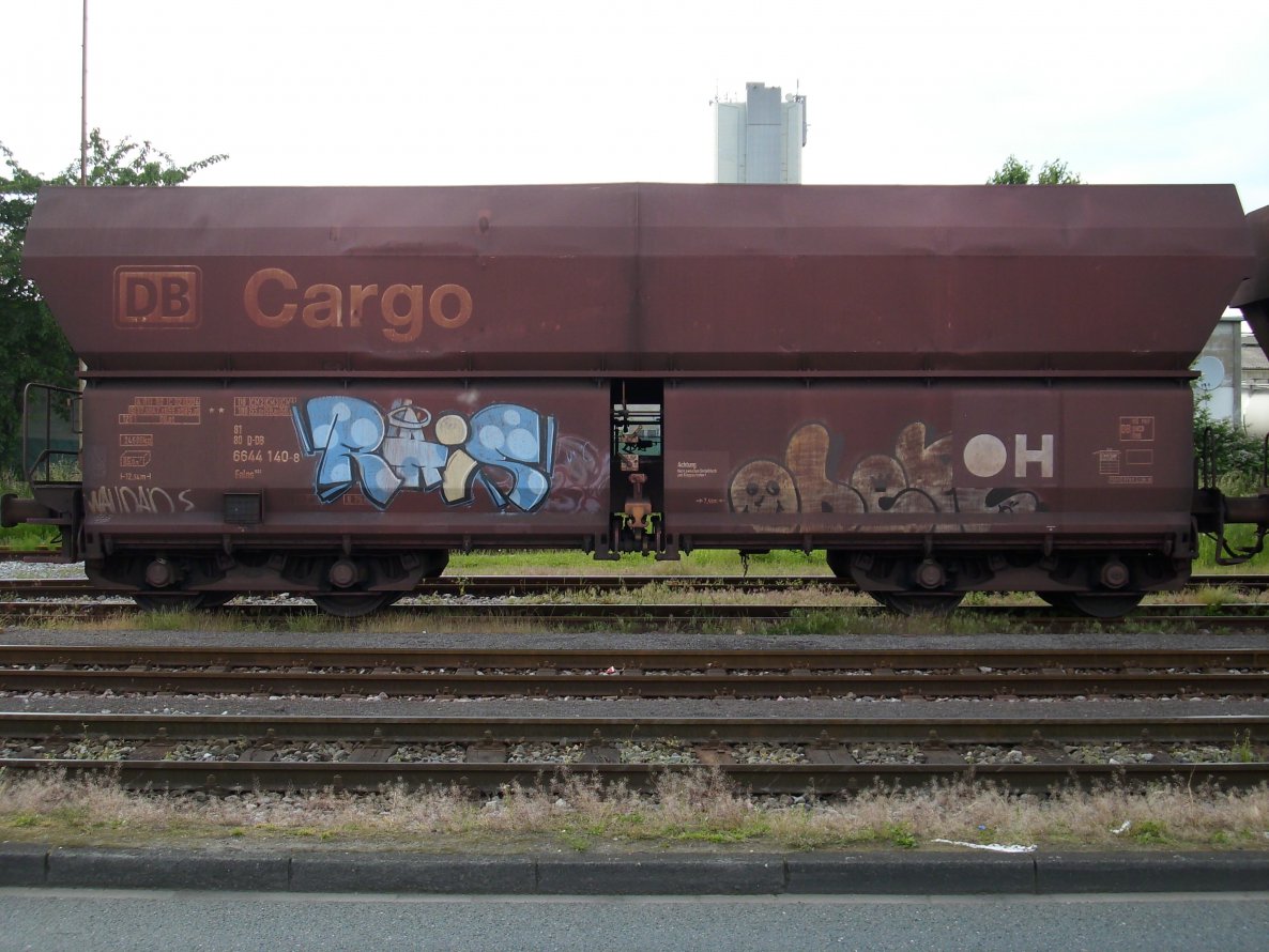 Graffiti Train - Photo by FreightsRipper - rais, oder, fr8