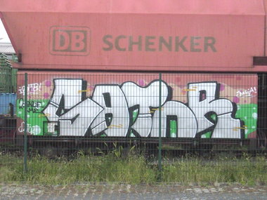 Graffiti Train - Photo by FreightsRipper - sator, freight, fr8