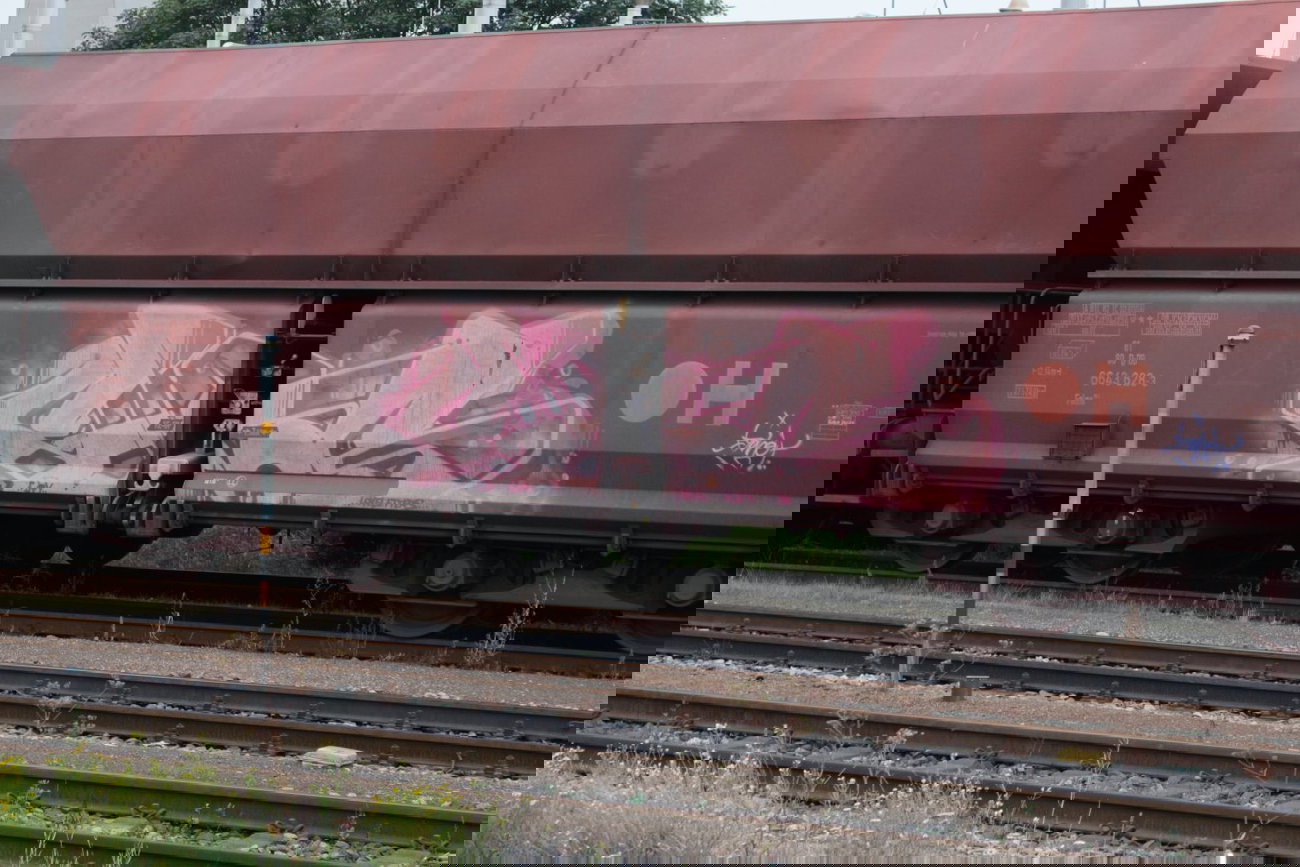 Graffiti Train - Photo by FreightsRipper - chas, fr8, freight