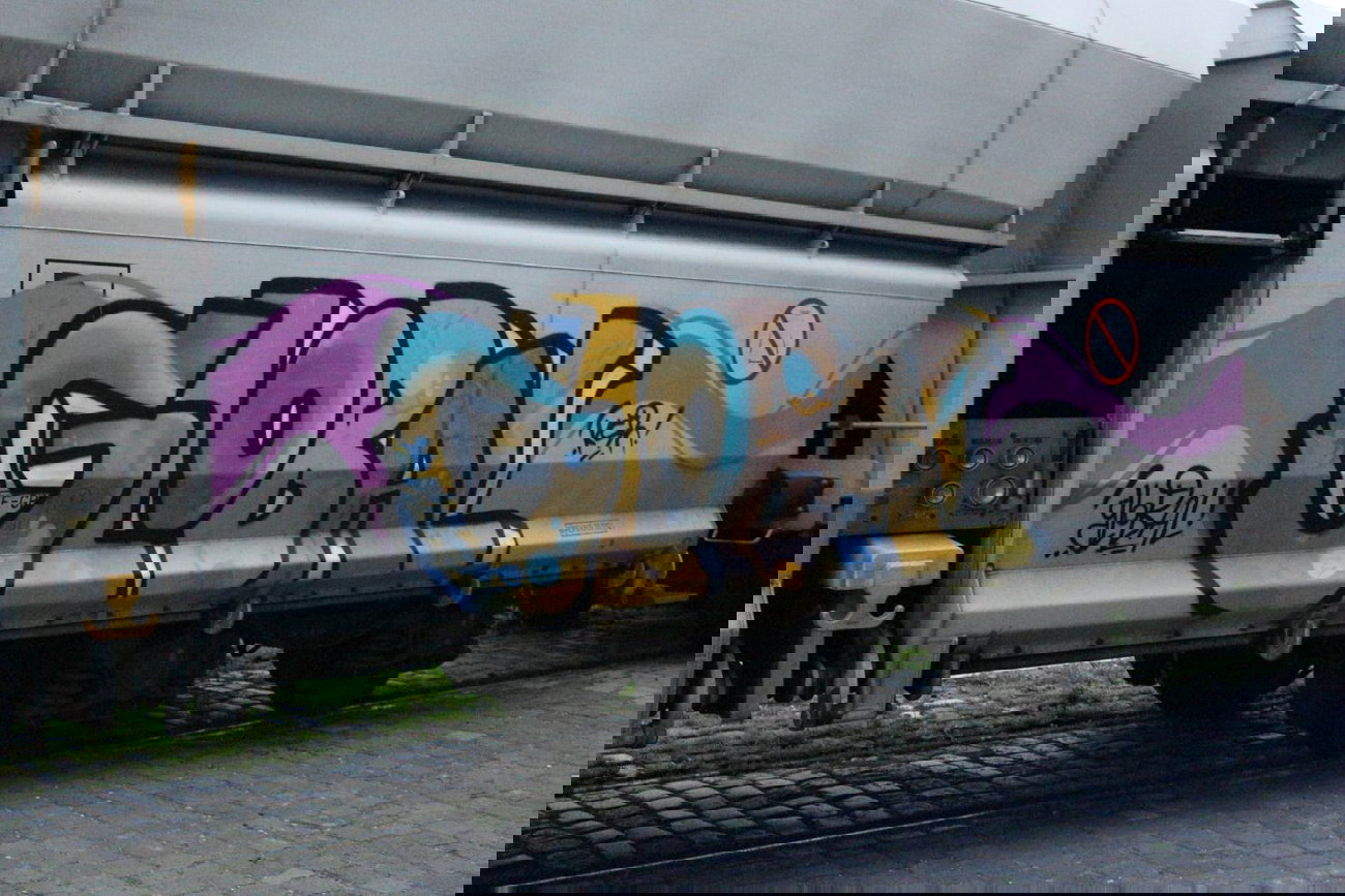 Graffiti Train - Photo by FreightsRipper - global, fr8, freight