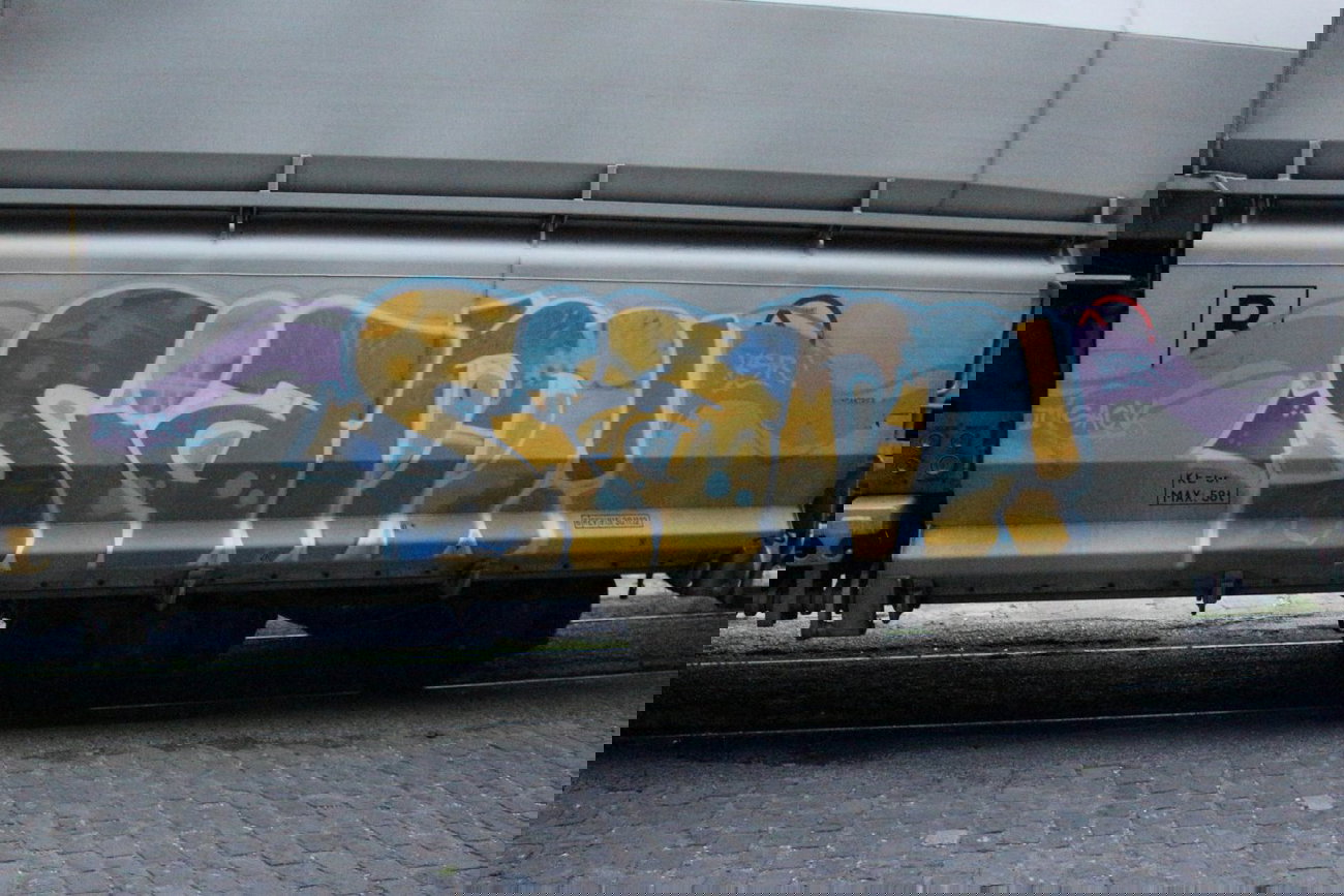 Graffiti Train - Photo by FreightsRipper - siam, fr8, freight