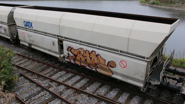 Graffiti Train - Photo by FreightsRipper - raps, fr8, freight