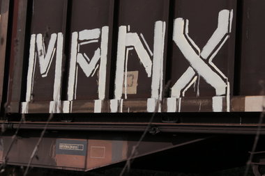 Graffiti Train - Photo by FreightsRipper - manx, fr8, freight