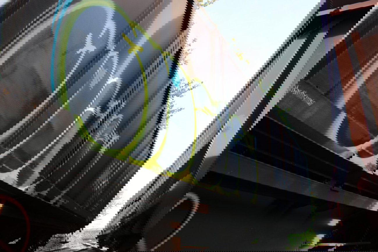 Graffiti Train - Photo by FreightsRipper - moses, fr8, freight