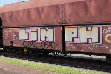 Graffiti Train - Photo by FreightsRipper - limph, fr8, freight