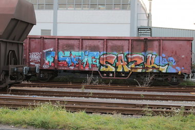 Graffiti Train - Photo by FreightsRipper - fr8, freight