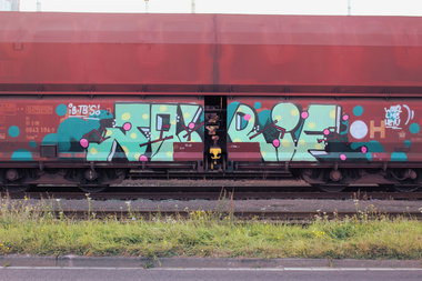 Graffiti Train - Photo by FreightsRipper - tarif, fr8, freight