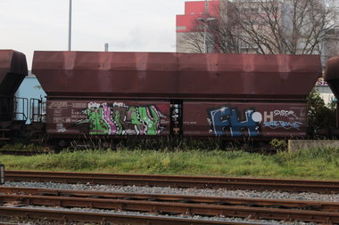 Graffiti Train - Photo by FreightsRipper - nurso, FH, fr8