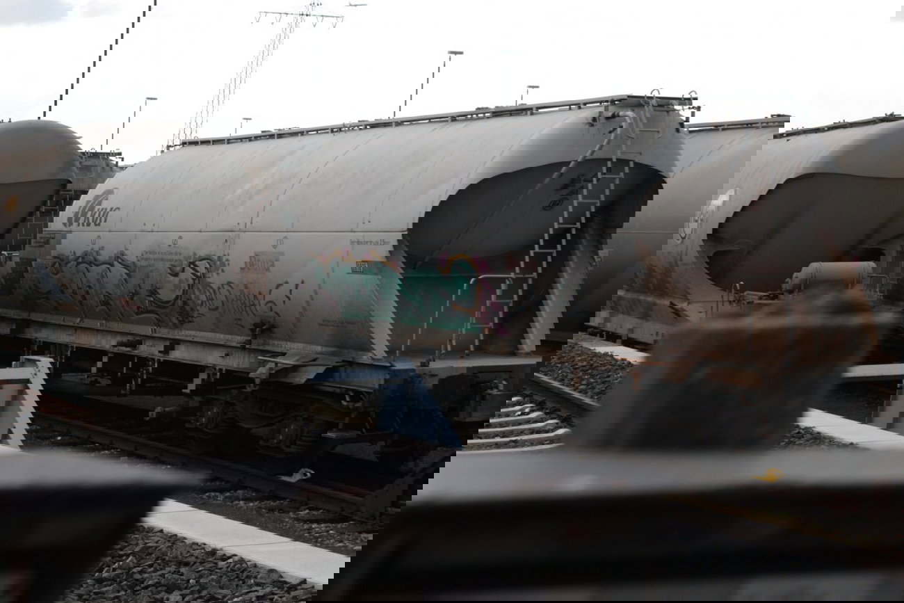 Graffiti Train - Photo by FreightsRipper - bone, fr8, freight