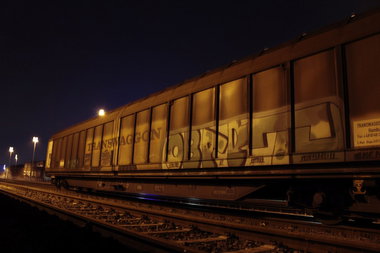 Graffiti Train - Photo by FreightsRipper - obart, barto, freight