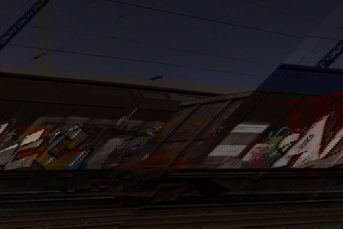 Graffiti Train - Photo by FreightsRipper - alec, fr8, freight