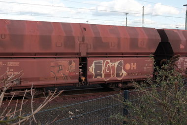Graffiti Train - Photo by FreightsRipper - rogue, fr8, freight
