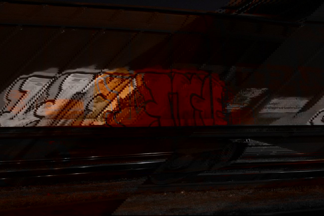 Graffiti Train - Photo by FreightsRipper - lme, fr8, freight