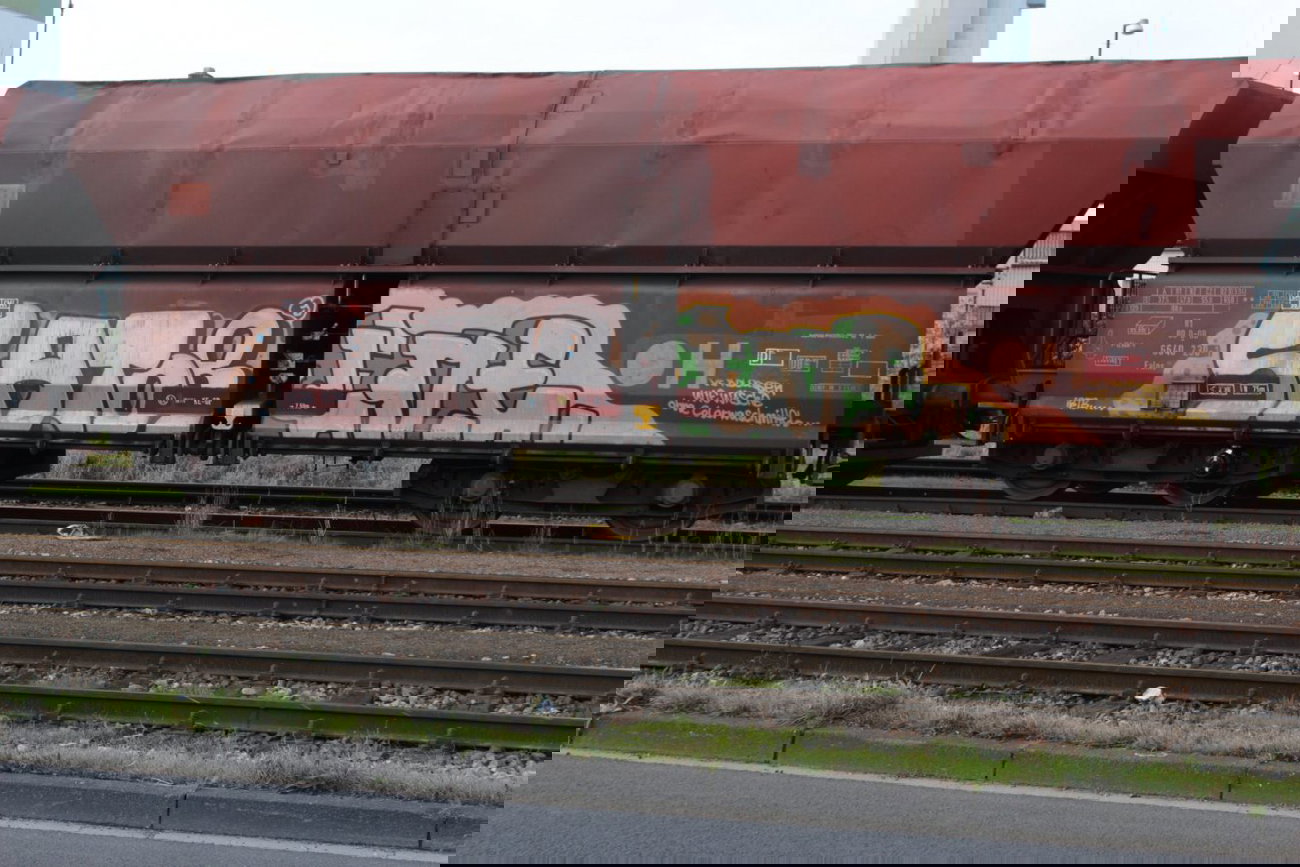 Graffiti Train - Photo by FreightsRipper - sator, lme, fr8