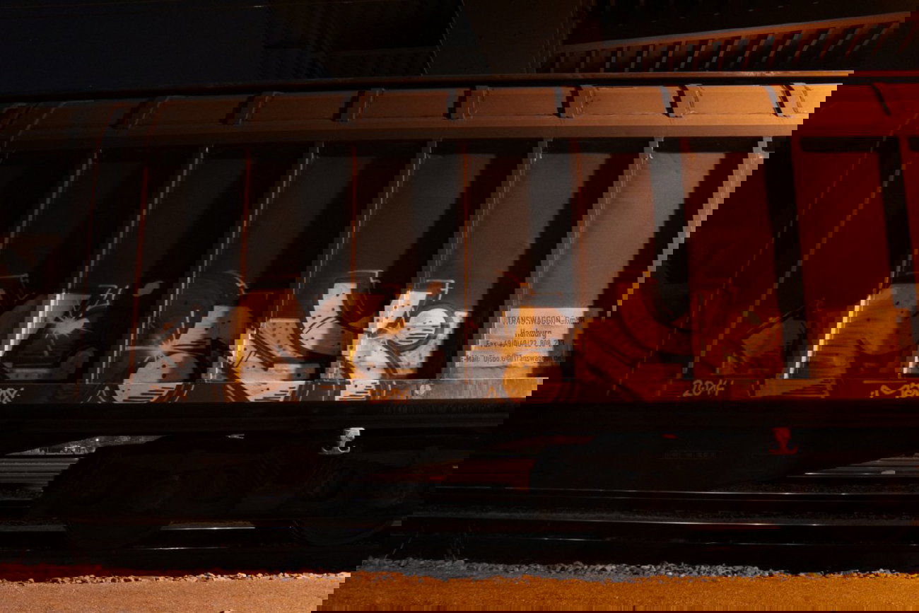 Graffiti Train - Photo by FreightsRipper - manx, fr8, freight