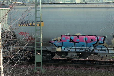 Graffiti Train - Photo by FreightsRipper - fr8, freight, train