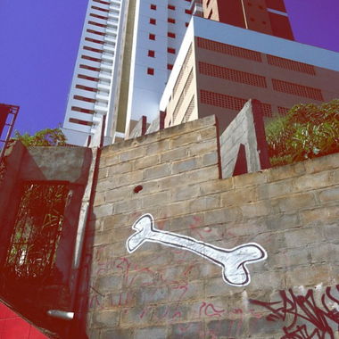 Graffiti Bombing in Salvador - Photo by Freshfunkbone - Freshfunkbone, Bone, Streetlogo