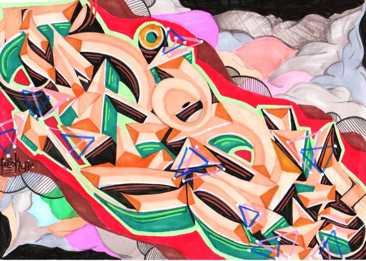 Graffiti Sketch in Izmir - Photo by FreskTire - fresk, sketch, style (2012)