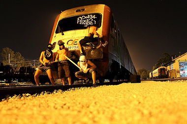 Graffiti Artwork in Greece - Photo by FriendOrFoe - Dopa*Scd*Tse*Crews (2013)