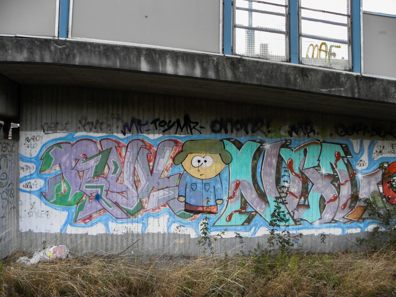 Graffiti Wall - Photo by FritzChrome - Dortmund, wallart, kunst (2017)