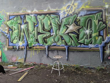 Graffiti Wall - Photo by Frizeart77 (2024)