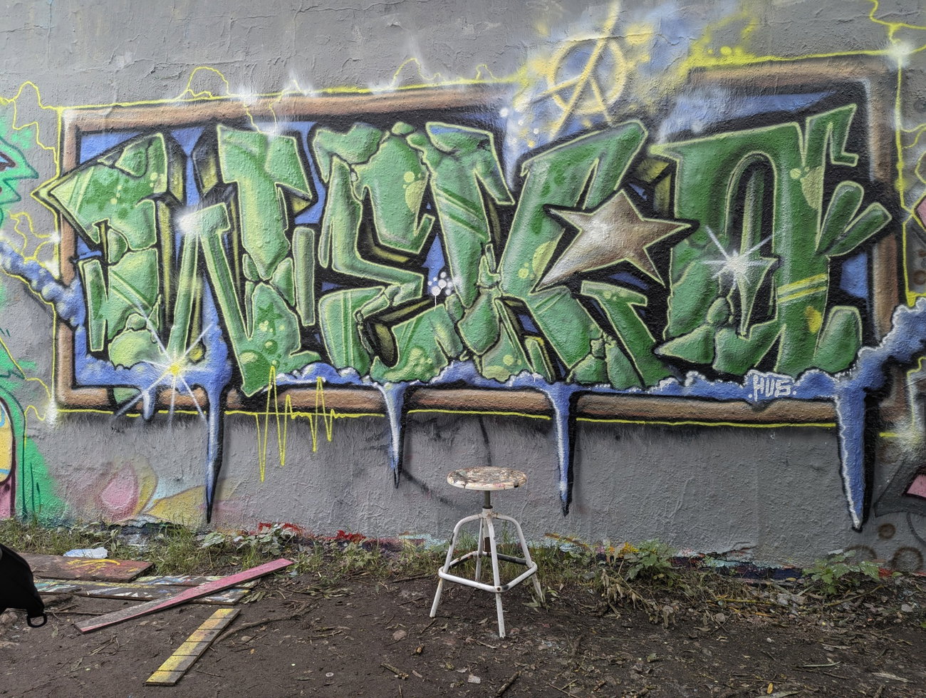 Graffiti Wall - Photo by Frizeart77 (2024)