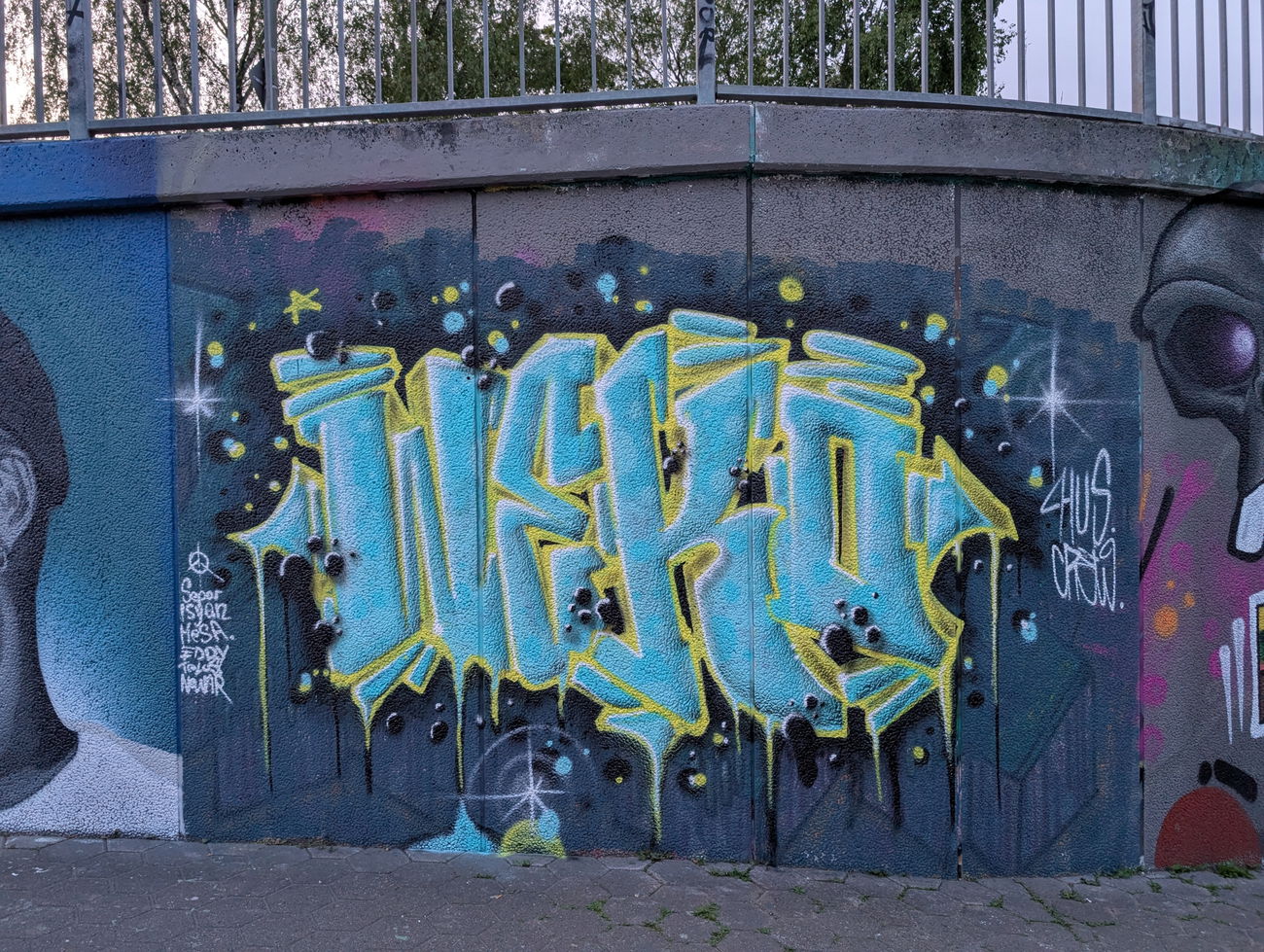 Graffiti Wall - Photo by Frizeart77 (2025)