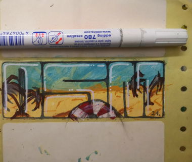 Graffiti Sketch - Photo by Frizeart77 (2021)