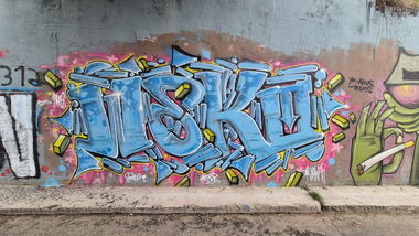 Graffiti Wall - Photo by Frizeart77 (2025)