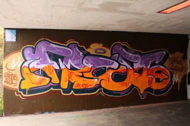 Graffiti Wall in Augsburg - Photo by Frost (2013)