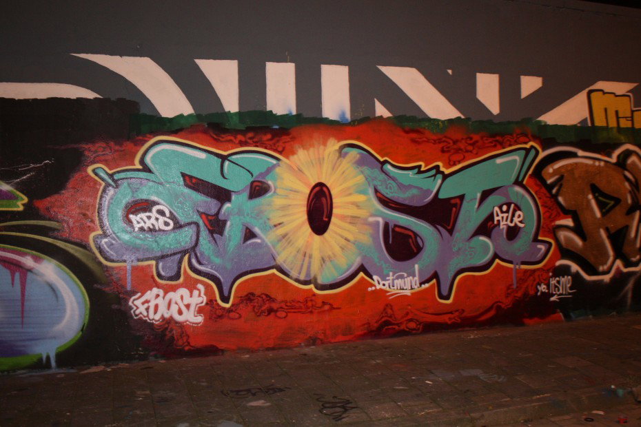 Graffiti Wall - Photo by Frost (2012)