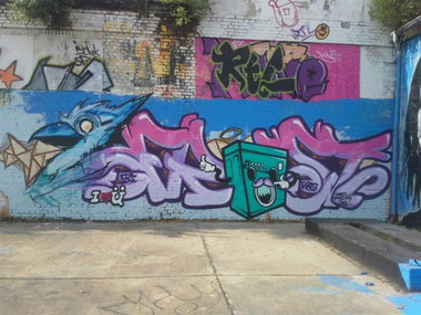 Graffiti Wall - Photo by Frost - frost