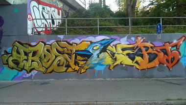 Graffiti Wall - Photo by Frost - frost, ars, cebt (2013)