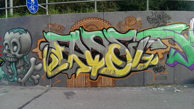 Graffiti Wall - Photo by Frost - Frost (2013)