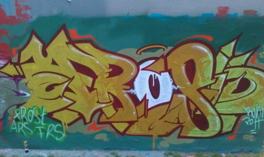 Graffiti Wall - Photo by Frost - Potsdam (2012)