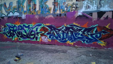 Graffiti Wall - Photo by Frost (2013)