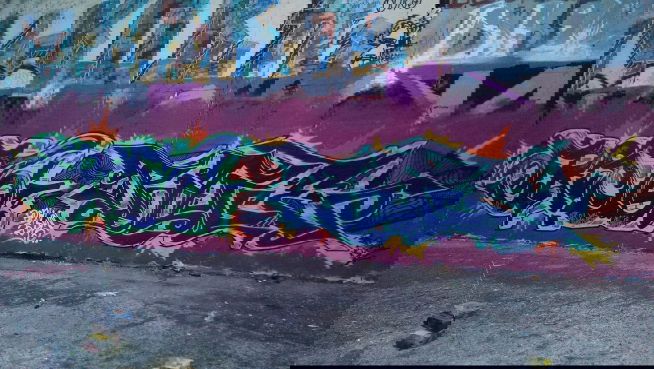 Graffiti Wall - Photo by Frost (2013)