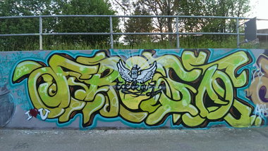 Graffiti Wall - Photo by Frost (2014)