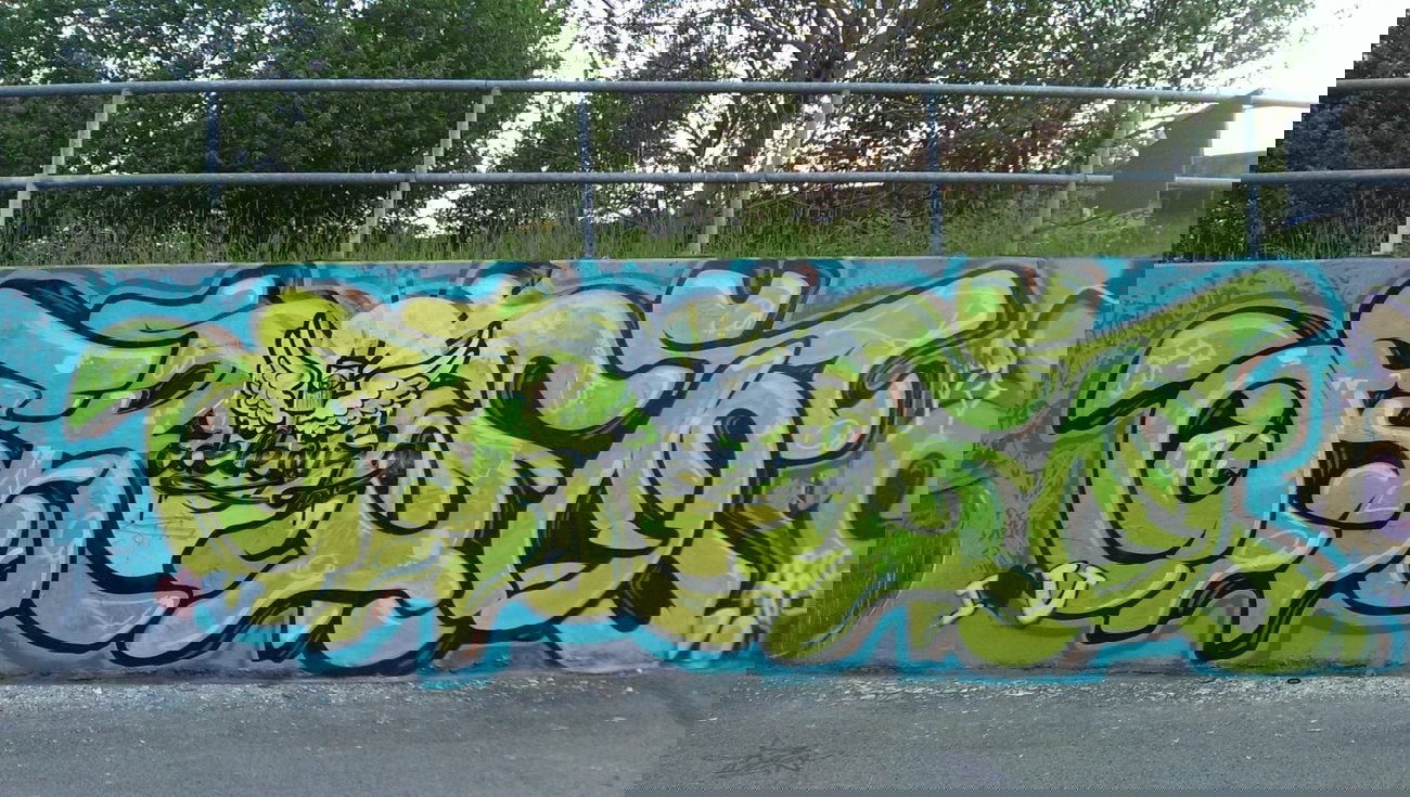 Graffiti Wall - Photo by Frost (2014)