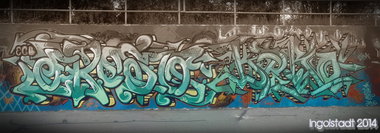 Graffiti Wall - Photo by Frost